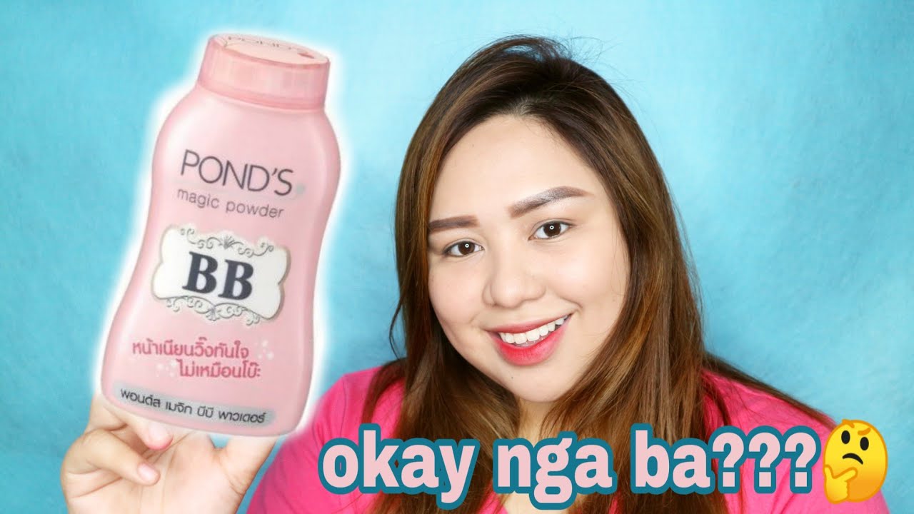 POND'S BB MAGIC POWDER as Setting Powder + wear test | Karenliz TV
