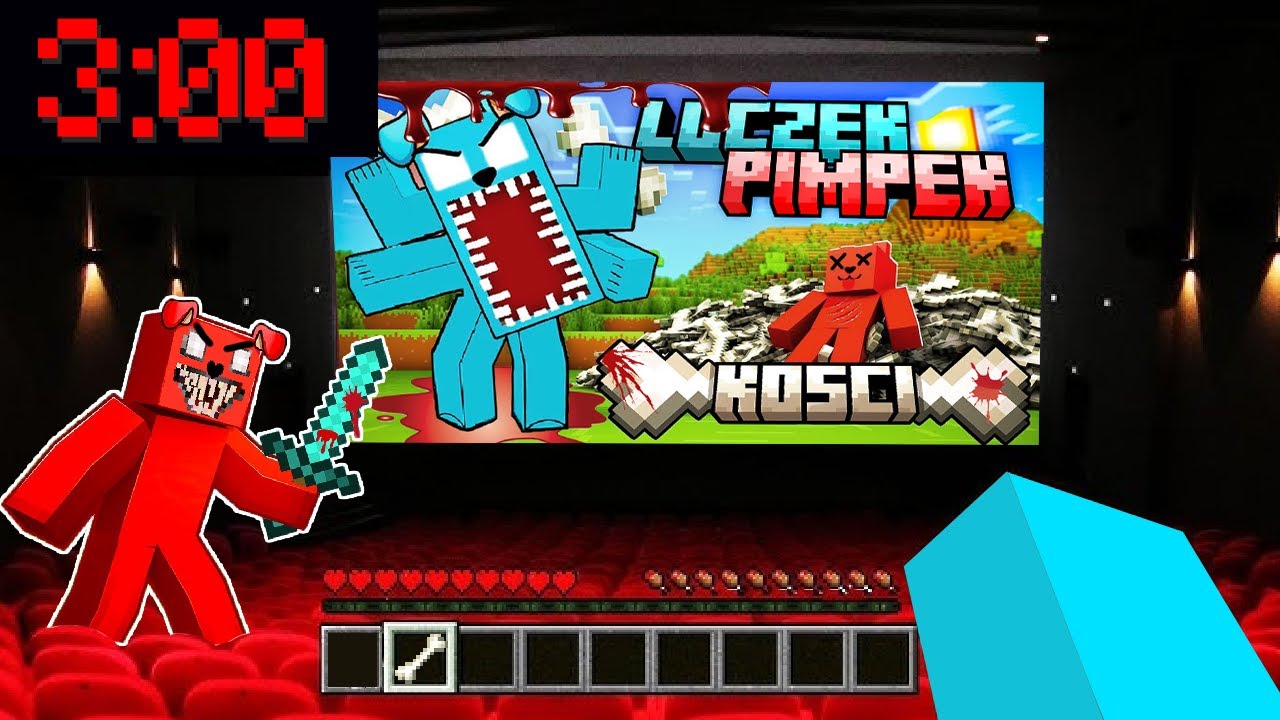 NIE IDŹ DO KINA O 3:00 W NOCY na ♪ LUCZEK - KOŚCI 🦴 feat. PIMPEK