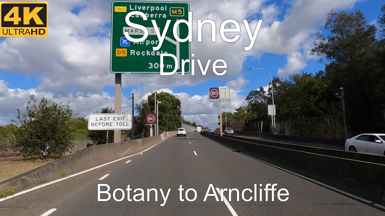 Driving Sydney Suburbs | Botany to Arncliffe | Sydney Australia | 4K UHD
