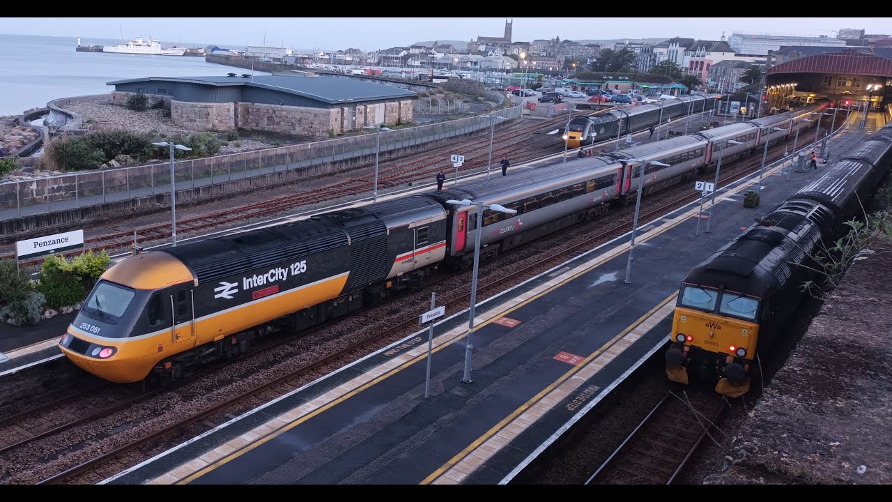 Cross Country 43184 Intercity 125 Executive Livery first visit to Cornwall 2023
