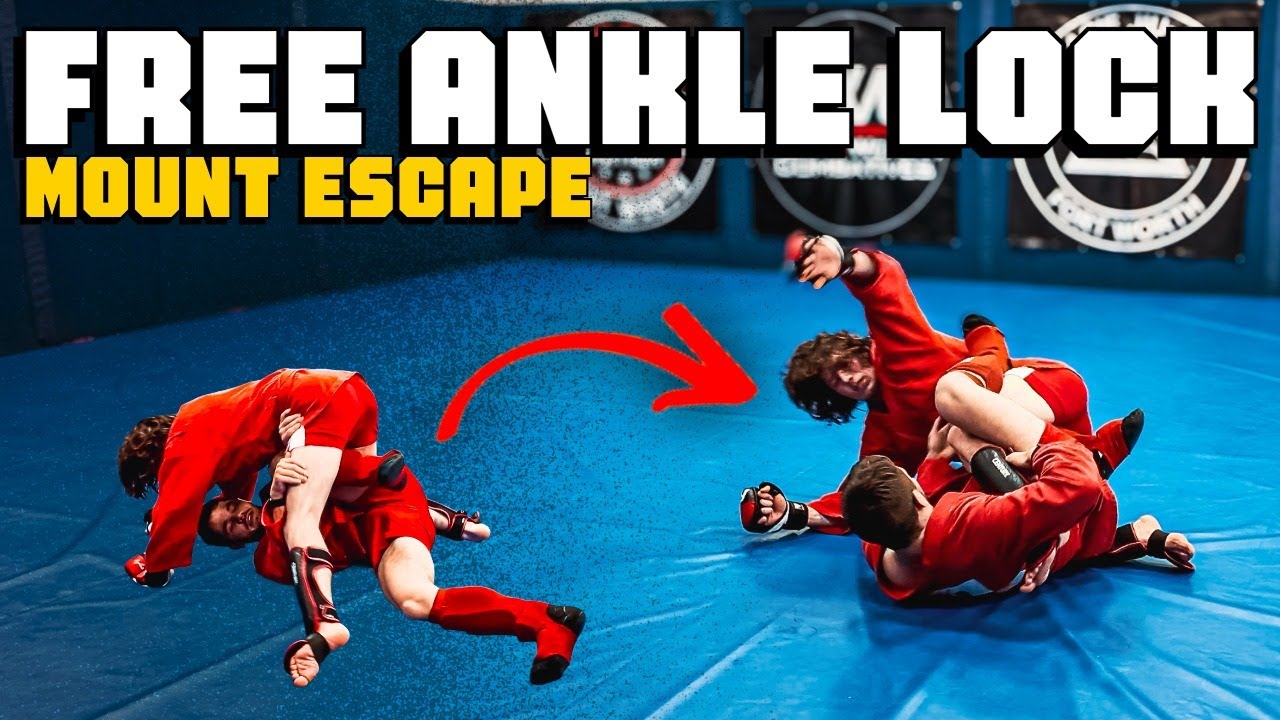 Mount Escape to Ankle Lock (Turn Defense into a Submission)