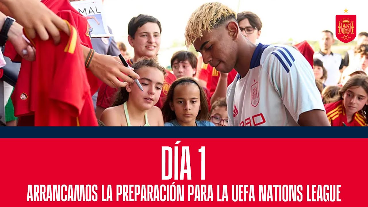 DÍA 1: Arrancamos la preparación para nuestra segunda UEFA Nations League | 🔴 SEFUTBOL