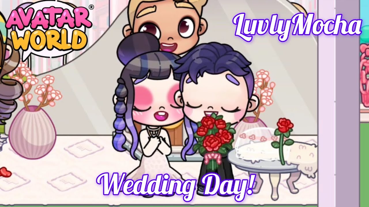 Moreena and Luton Wedding Day!! | Avatar World Free Wedding | LuvlyMocha 