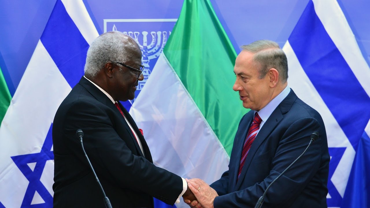 PM Netanyahu Meets President of Sierra Leone Ernest Bai Koroma