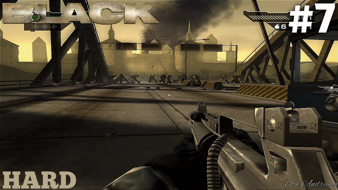 BLACK (PS2) - Mission 7: Graznei Bridge - Hard Mode
