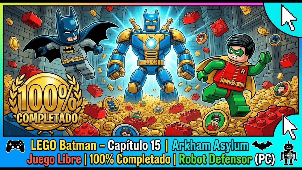 Lego Batman #15 Robot Defensor | 100% Completado