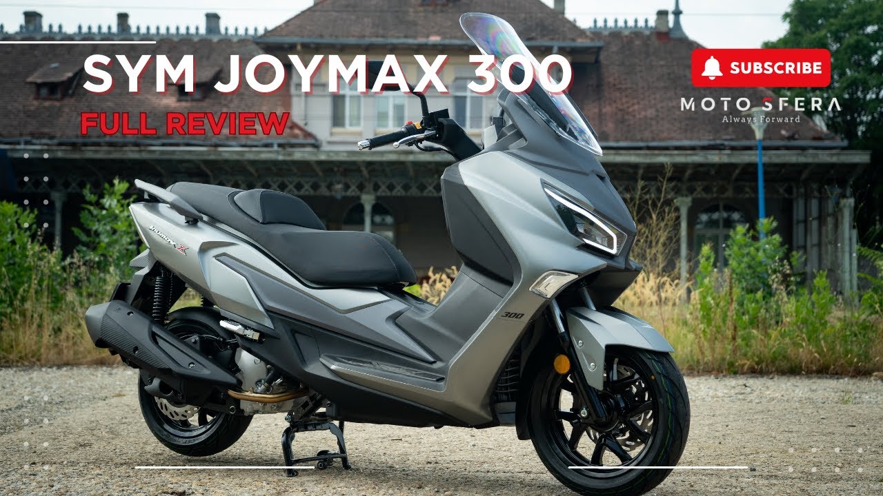 Ce ne place la maxi-scuterul SYM JOYMAX 300 - Full Review