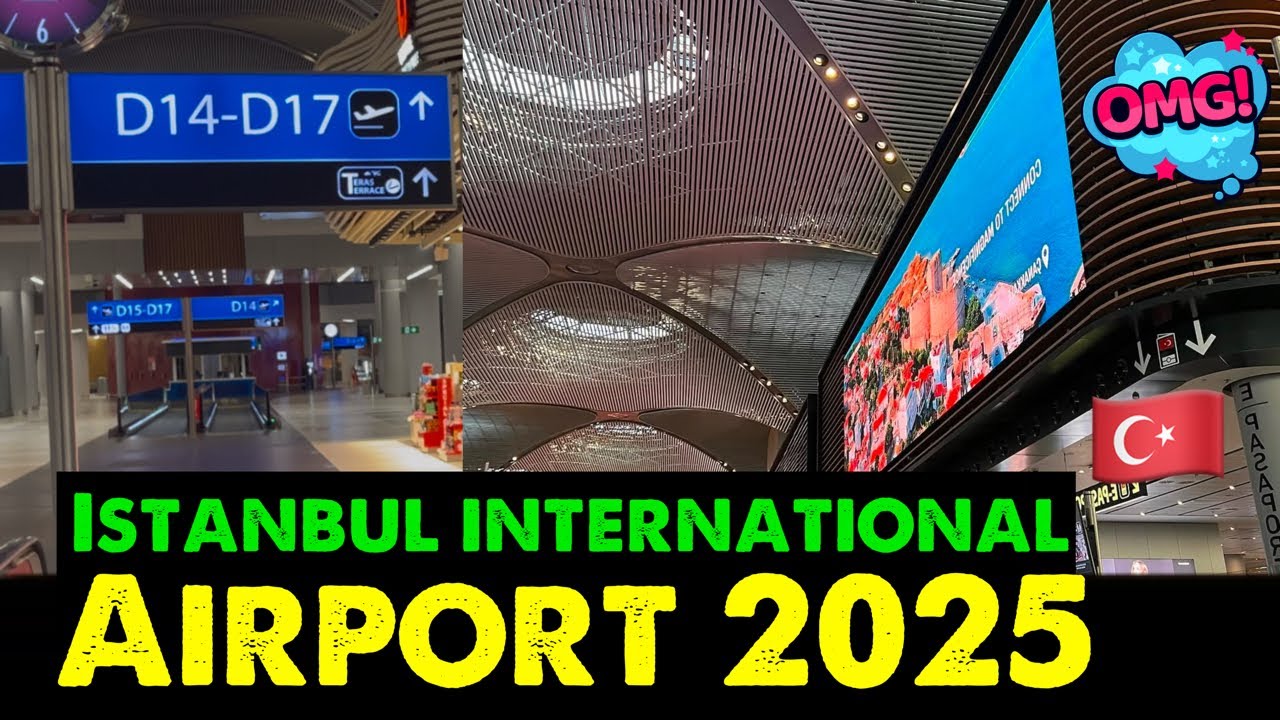 Exploring #Istanbul International  | #Airport | Duty free Istanbul 2025