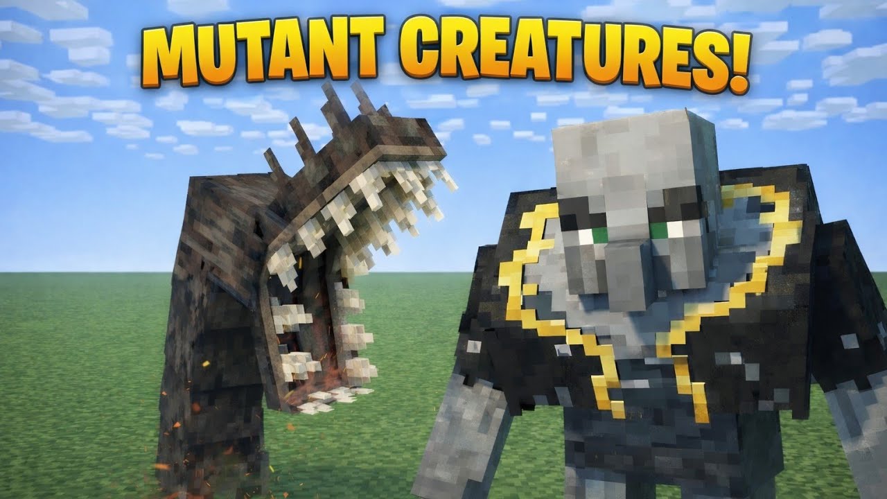 Mutant Yaratıklar Modu! | Minecraft PE