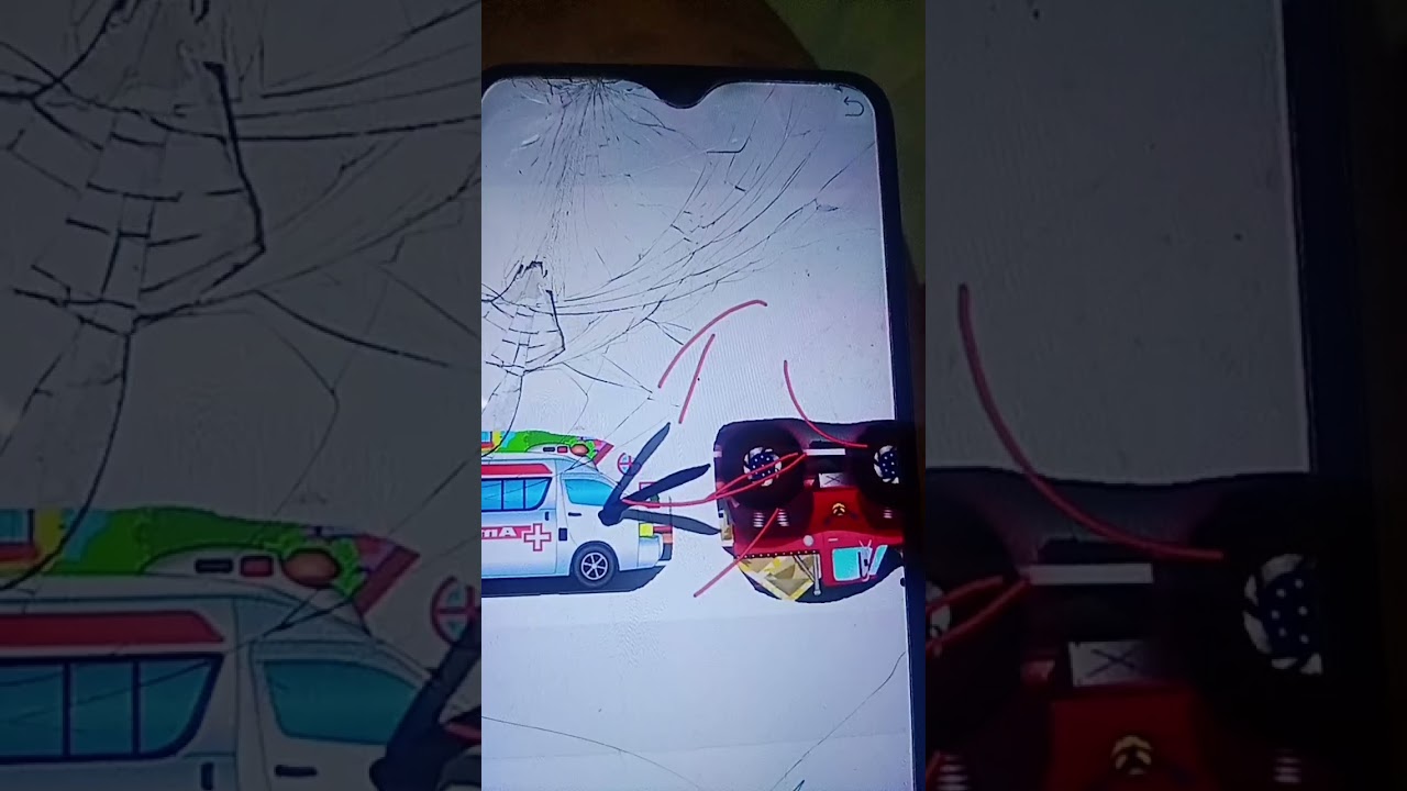 ambulance defeat evil monster truck