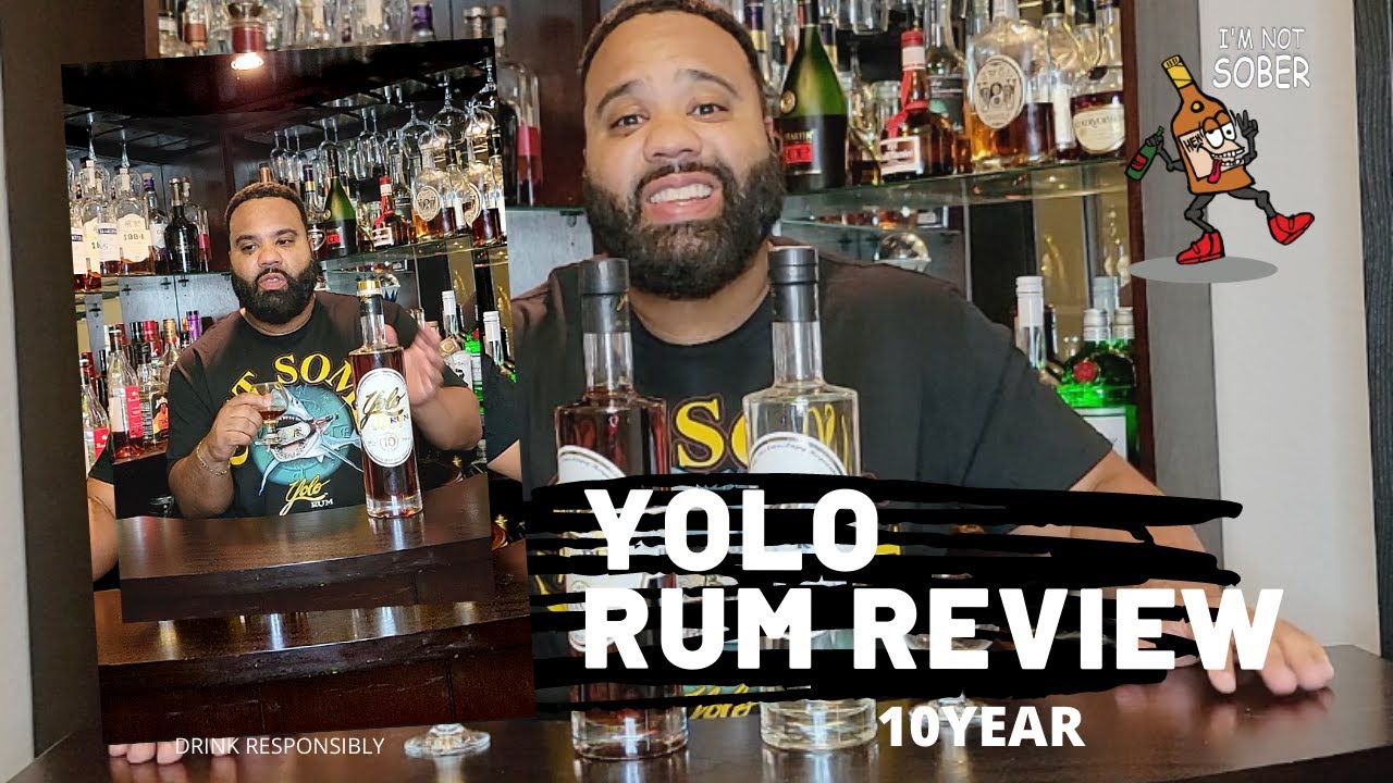 YOLO RUM 10 year - One of the best dark Rums (HIDDEN GEM) #rum #jakefever #yolorum #yolo