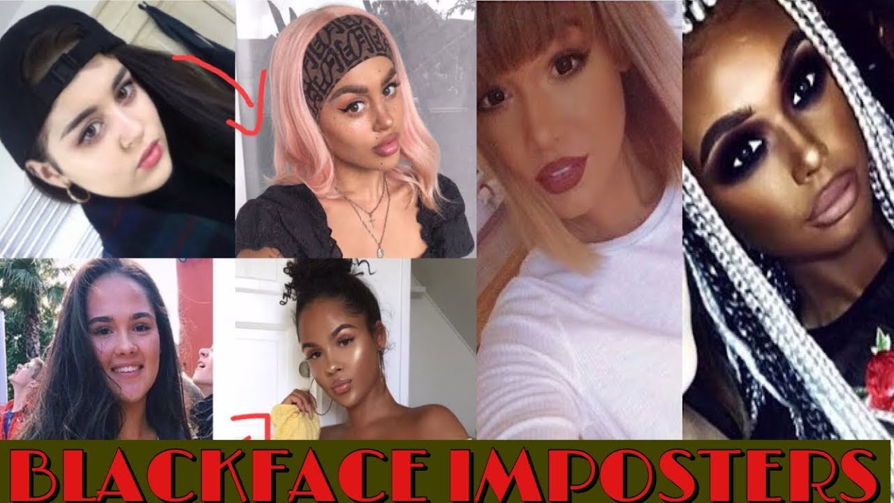 White Instagram Influencers Blackface | Blackfishing | Blackface Imposter | Blackface Thot for 💰💵