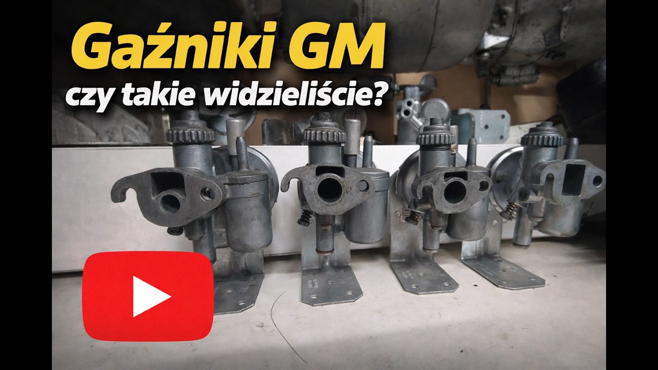 Gaźniki GM - czy takie widzieliście? #jacomoto #romet #dezamet #gaznik