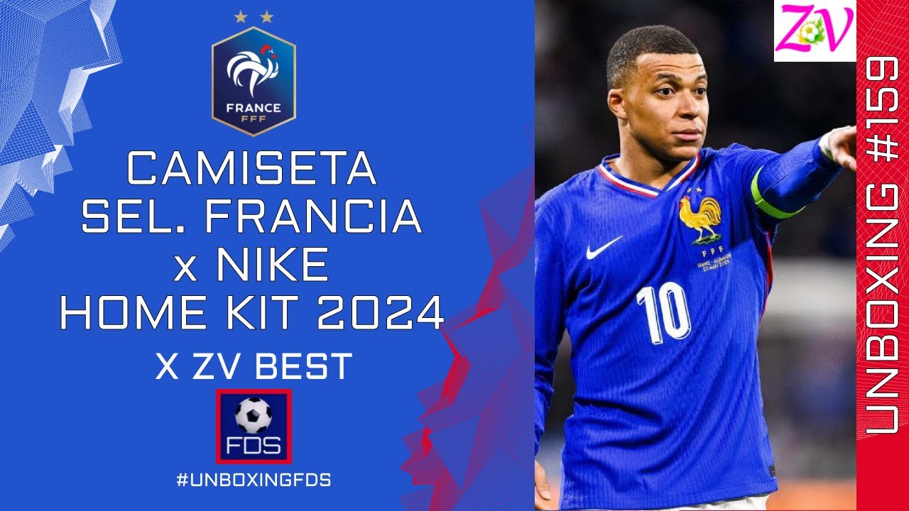 LA NUEVA CAMISETA DE LA SELECCION DE FRANCIA PARA LA EUROCOPA 2024 | FDS (Unboxing 