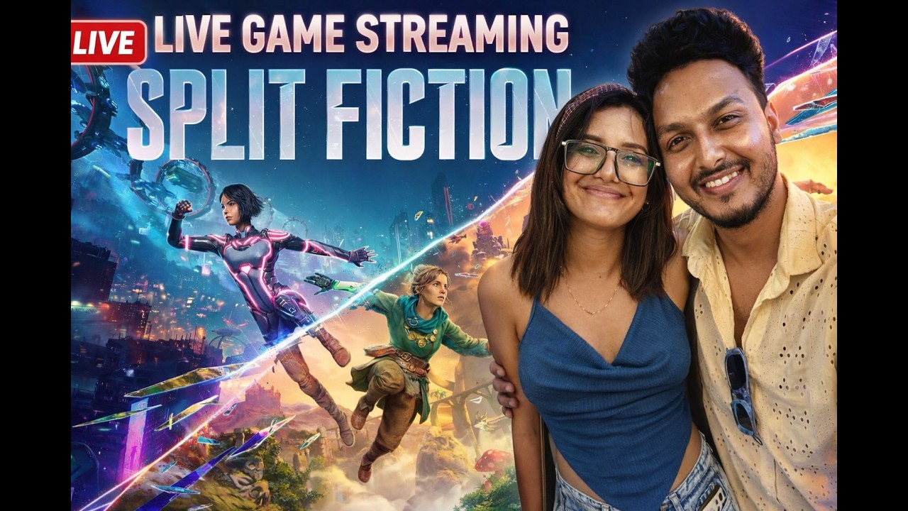 Split Fiction LIVE  Full Gameplay With My Wife