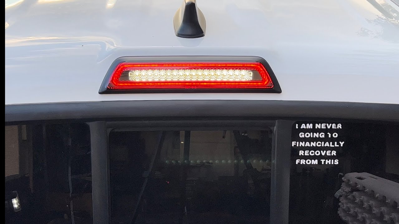 F1 style 3rd brake light for 3rd gen Tacoma