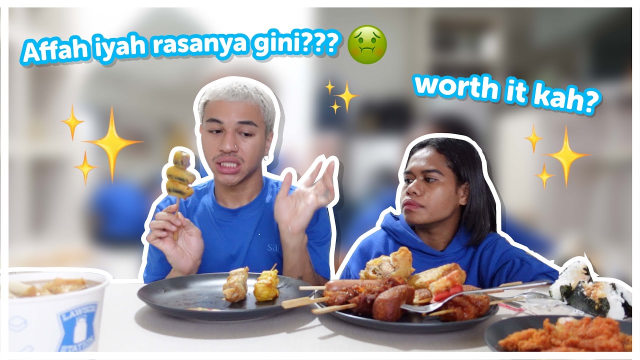 REVIEW SEMUA JAJANAN YANG ADA DI LAWSON W/ MAYNJING
