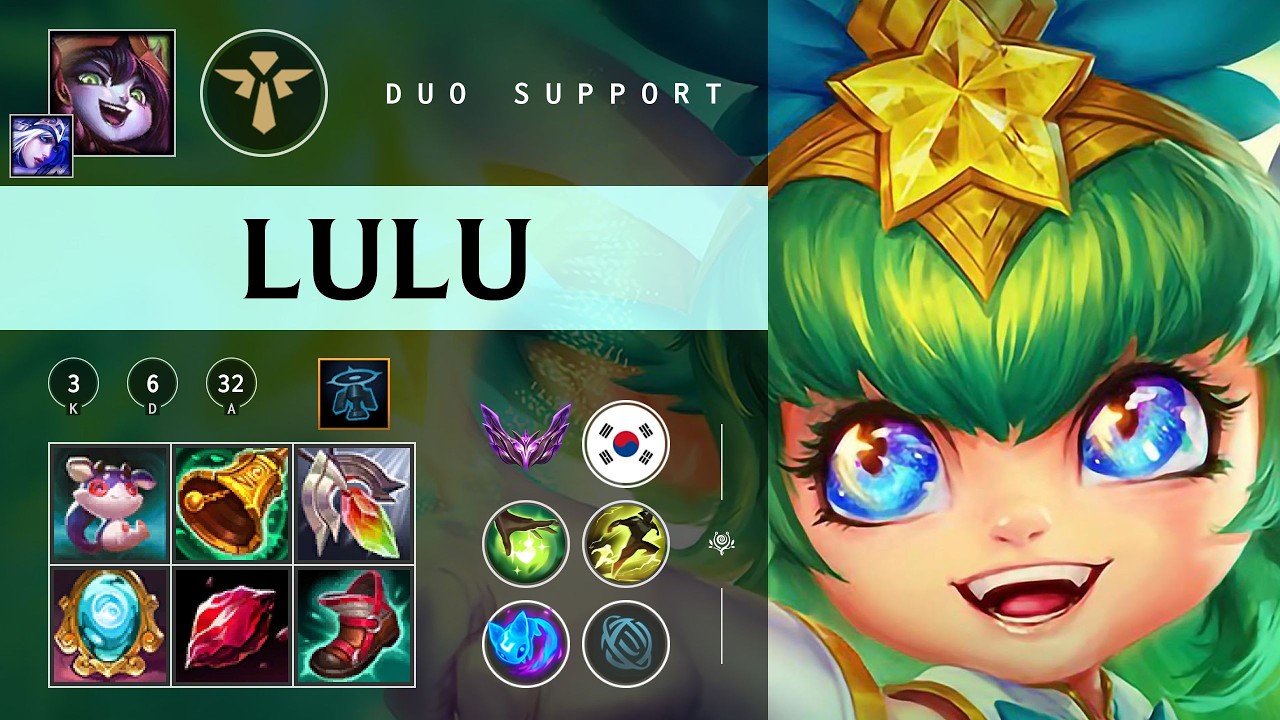 Lulu Support vs Galio - KR Master Patch 26.05