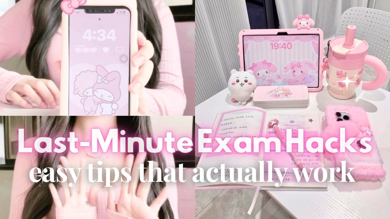 How to Prepare for Exams? | Last-Minute Study Tips ⏰📝