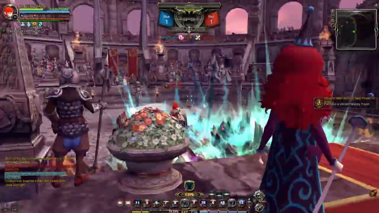 Dragon Nest SEA PVP Ladder LVL 99 (Silver Hunter Gameplay)