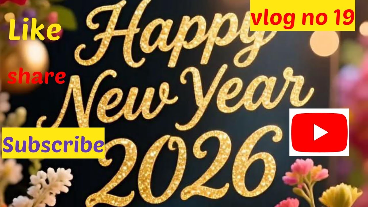 Happy New Year❤🙏First Vlog of 2026😎