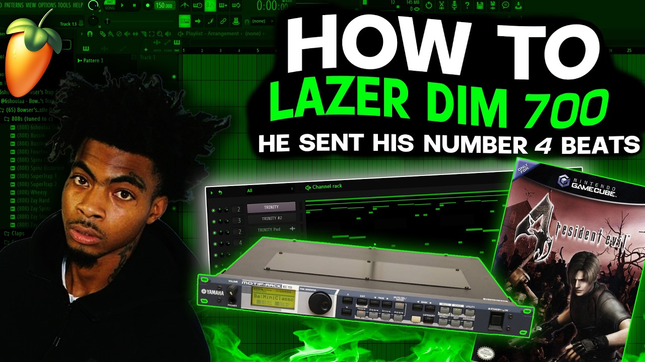 LAZER DIM 700 Asked For Dark Plugg Beats | FL Studio 25