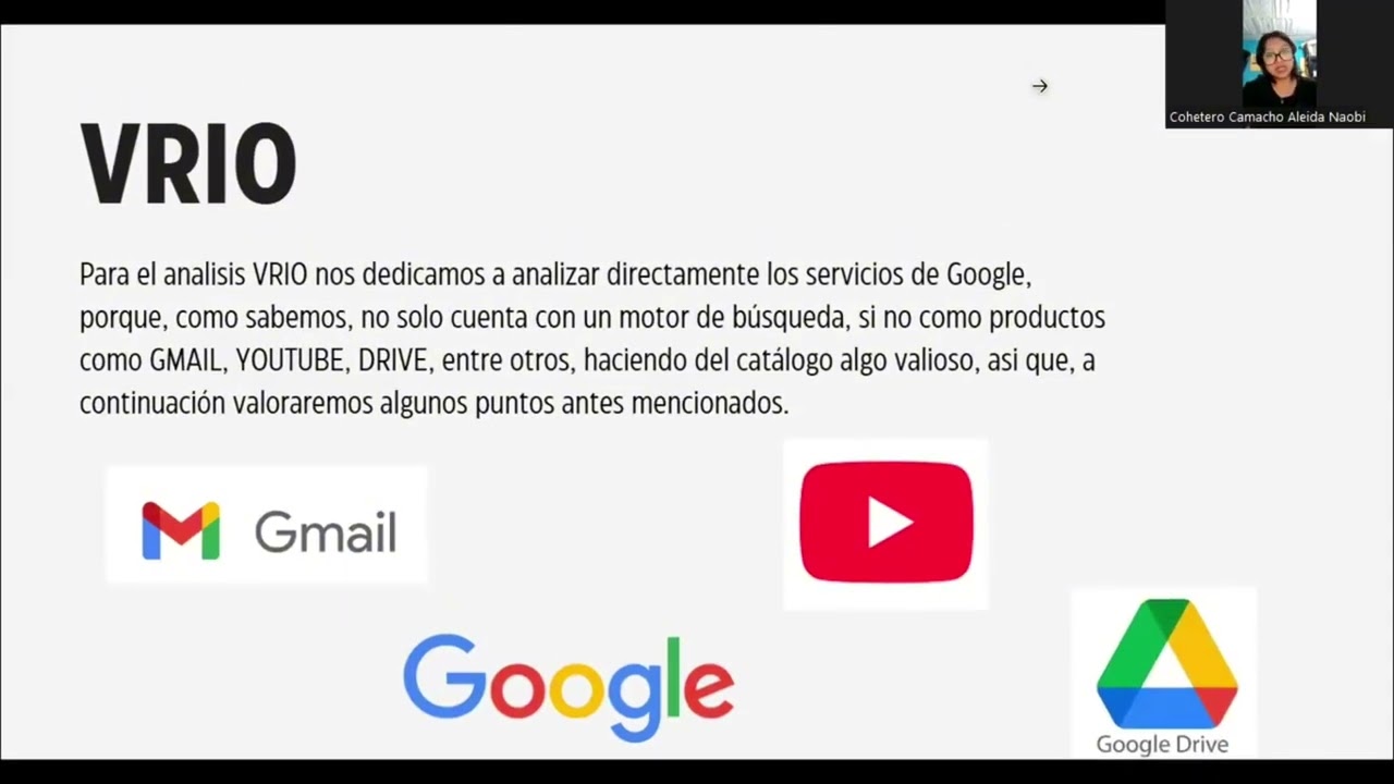 Métodos de Análisis para Google muestro representante! 
