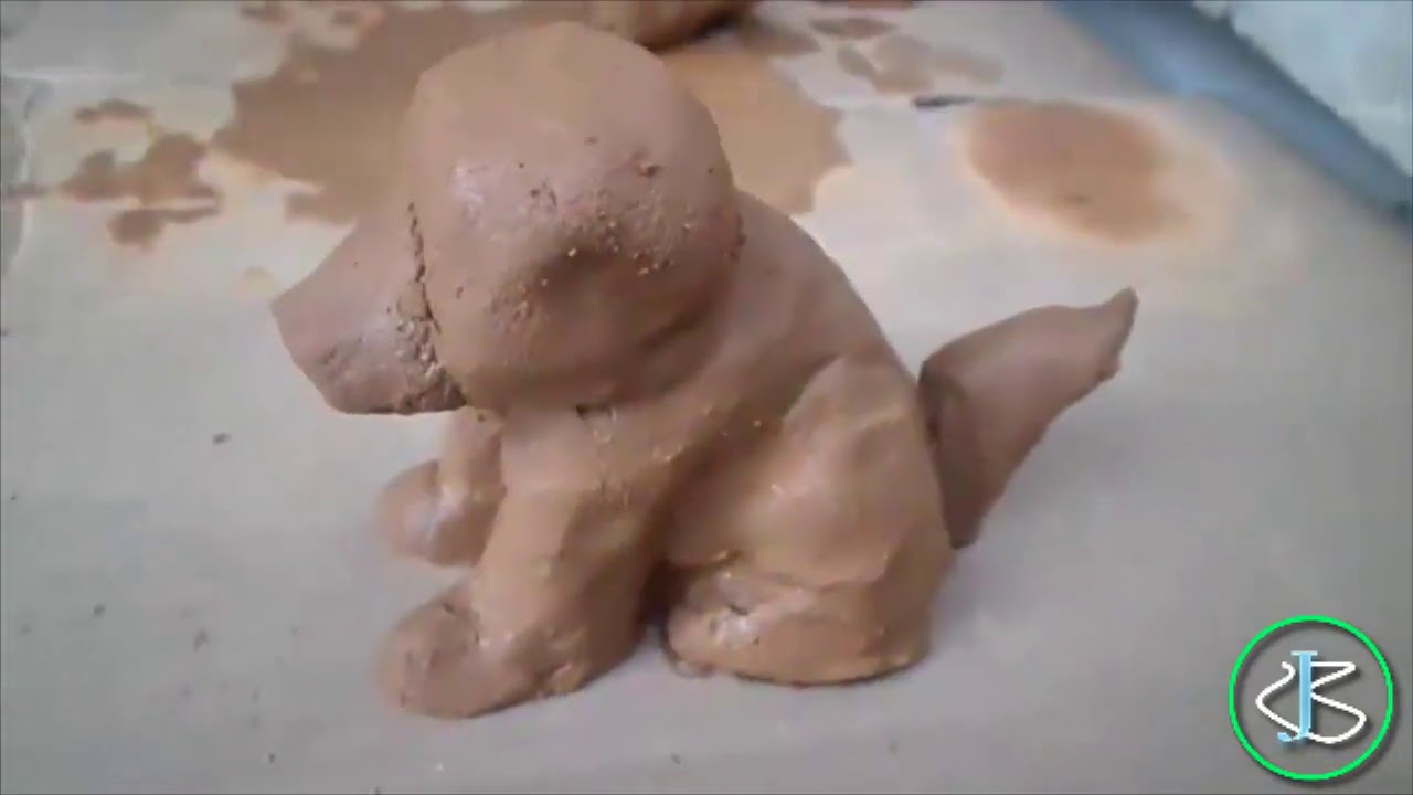 perro de arcilla