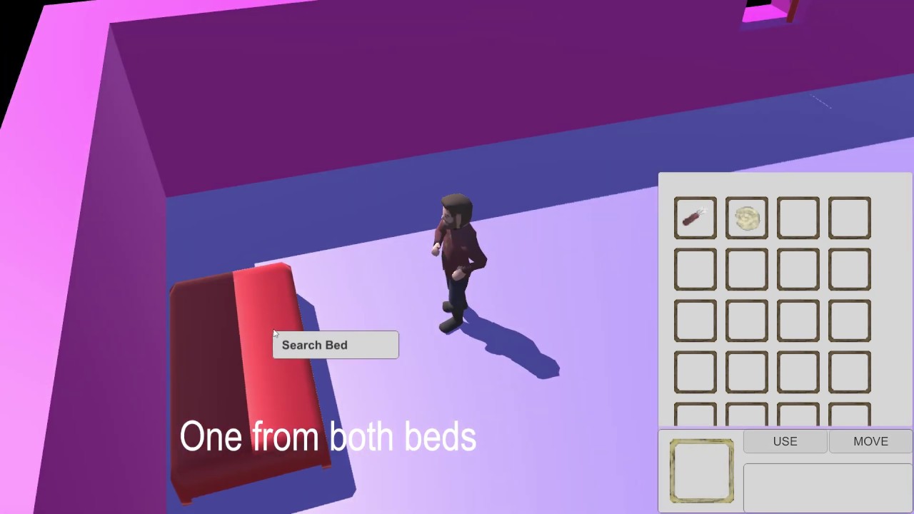 3D point & click adventure game demo