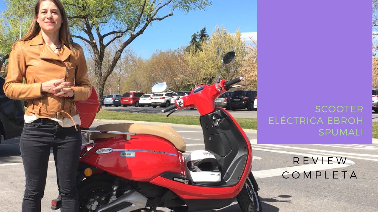 🔴Scooter Eléctrica - Ebroh SpumaLi🔋🔋⚡️⚡️