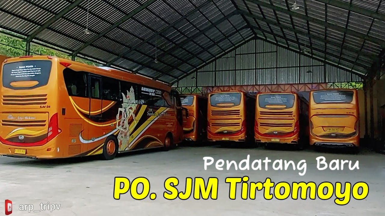 Pendatang Baru  PO. SJM Siap Ramaikan Bus AKAP Pribumi Tirtomoyo Wonogiri
