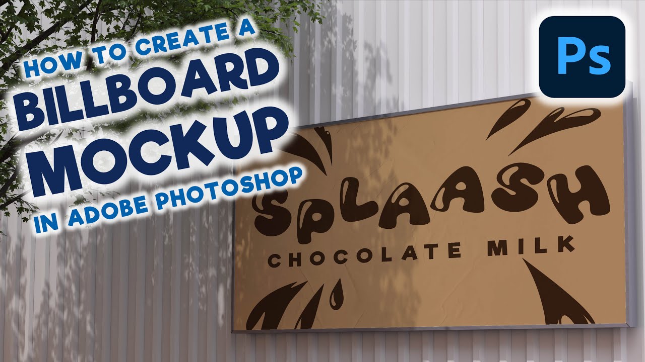 How to Create a Billboard Mockup in Adobe Illustrator | #cadillacartoonz