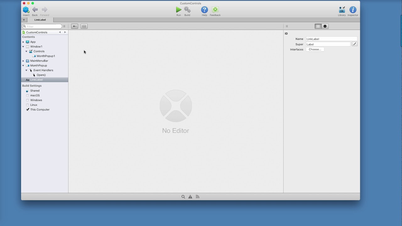 Xojo Programming - Custom Controls for Desktop Projects