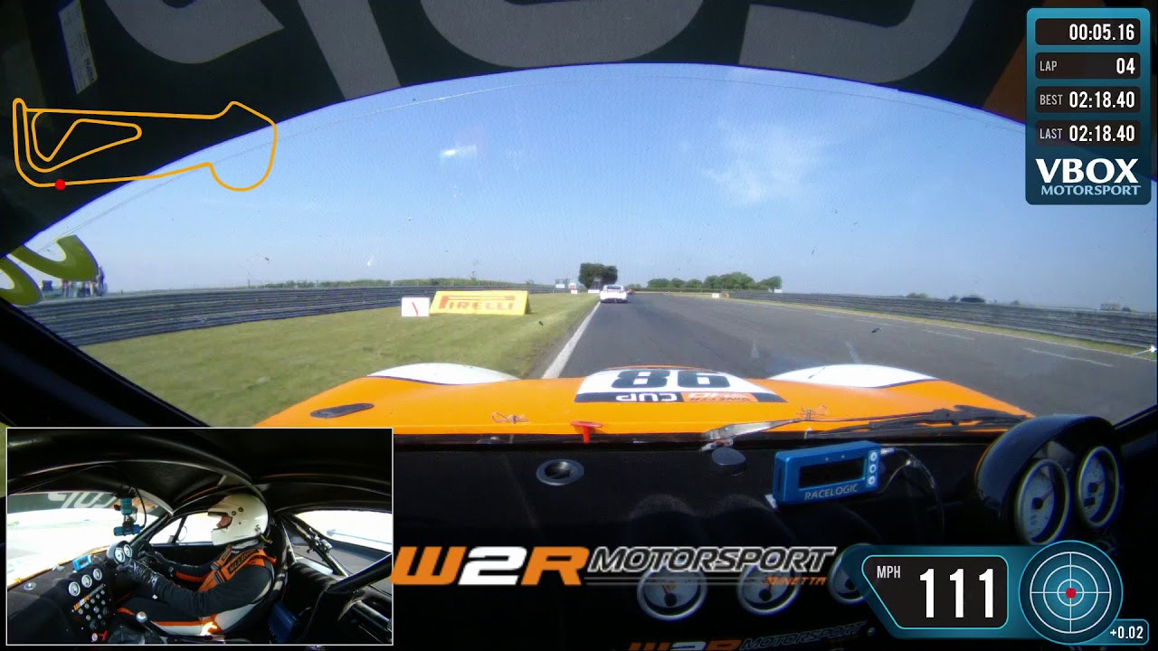Snetterton Race 2 Ginetta G40 cup