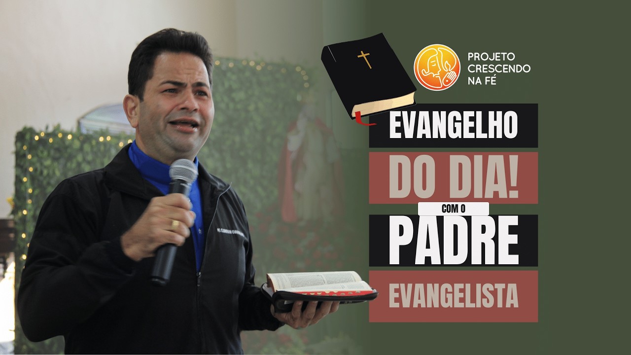 Evangelho do dia 14-02-2026 - Marcos 8,1-10 - Padre Cleberson Evangelista