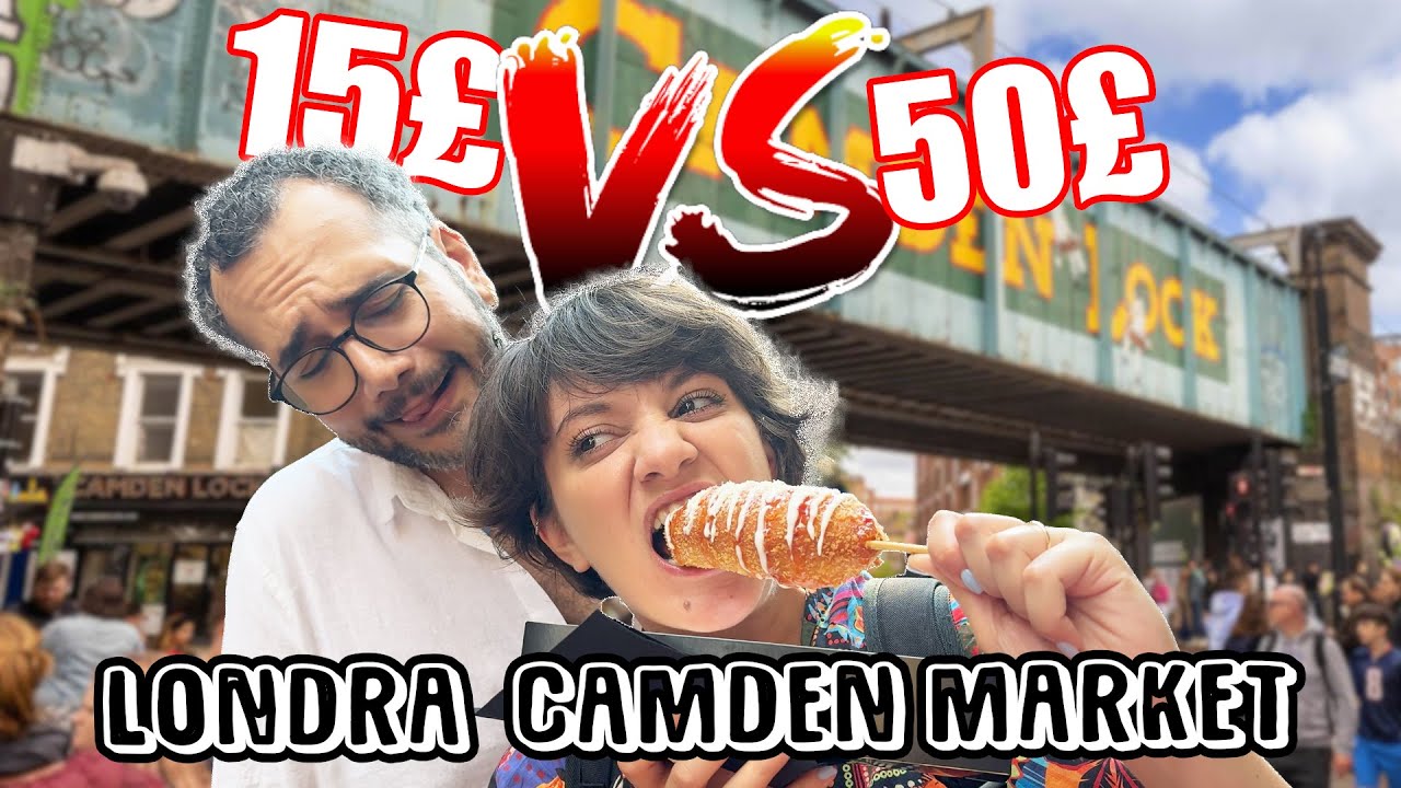 Londra Camden Market'te Taş Kağıt Makas Challenge: @AycanKoptur ile Sokak Lezzetleri Turu