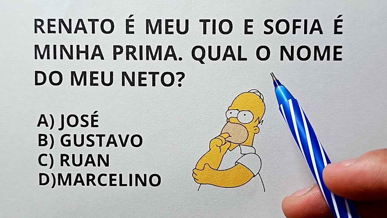 🔥3 QUESTÕES DE RACIOCÍNIO LÓGICO PARA DESTRAVAR SEU CÉREBRO🧠 NÍVEL 1