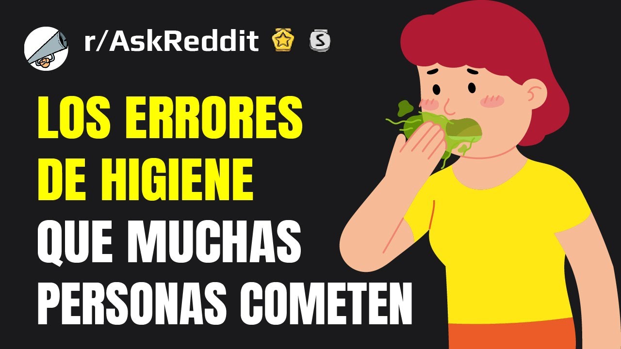 La gente necesita saber esto para mejorar su higiene!