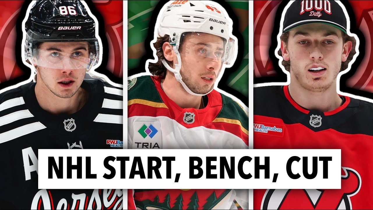 START, BENCH, CUT NHL EDITION!