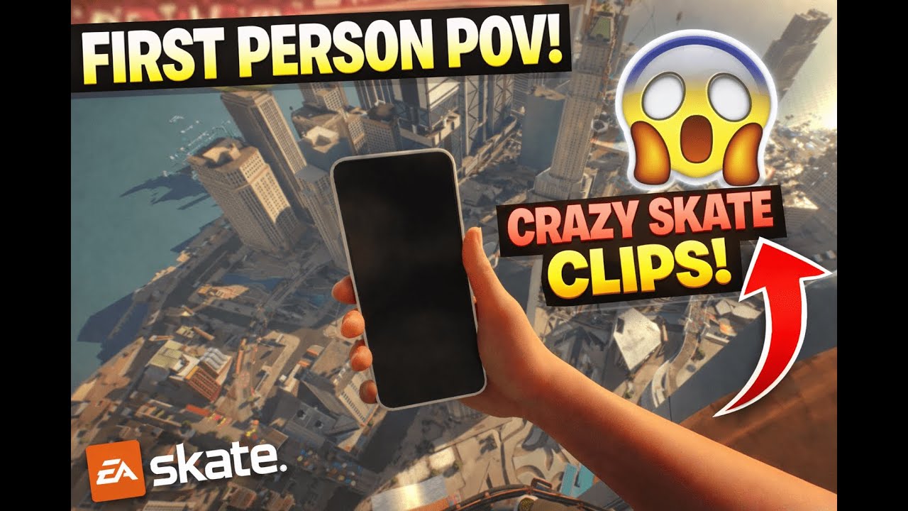 EA Skate – First Person POV Skateboarding Experience Pt. 2