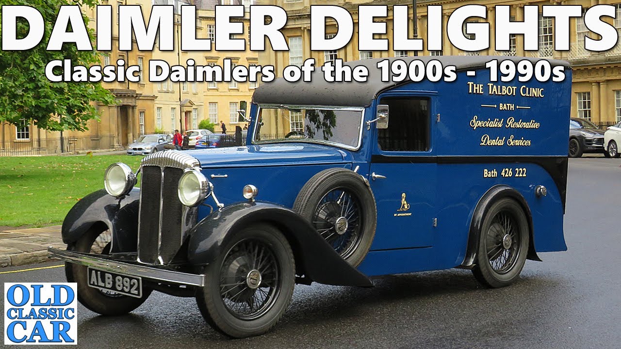 Classic Daimlers & Lanchesters - cars of the Daimler company 1900s-1990s