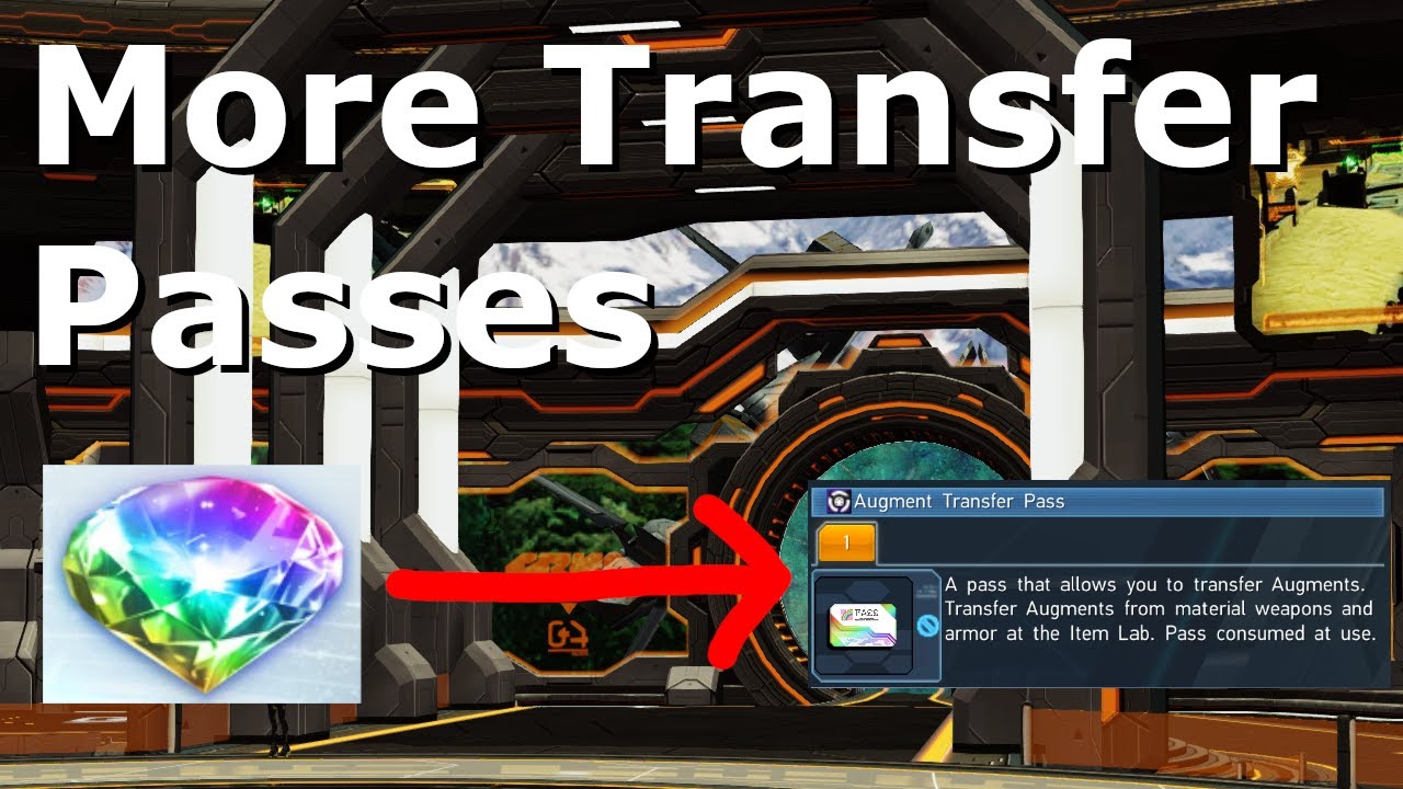 PSO2 - The Significance of More Augment Transfer Pass From Weekly Reward Update