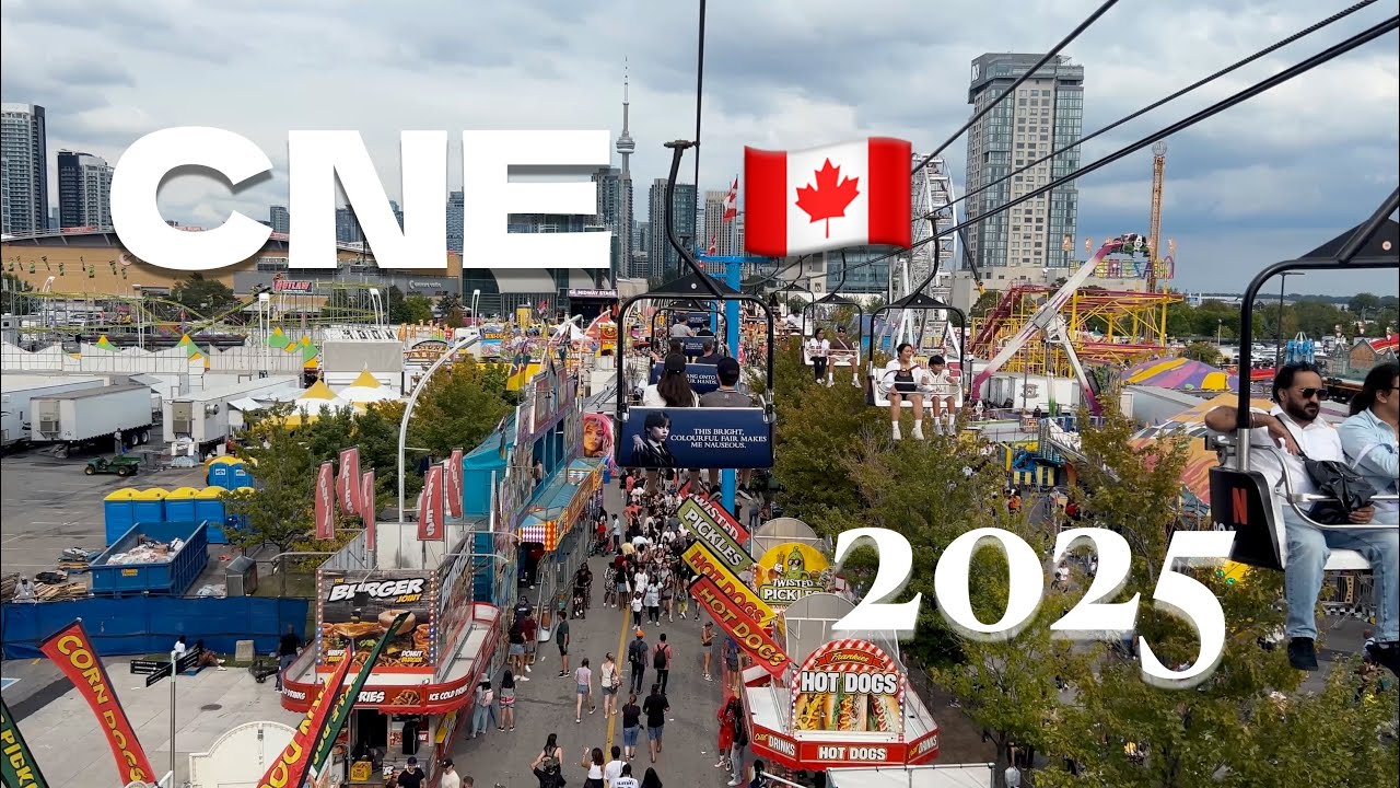 Walking through CNE 2025 | Toronto’s Biggest Summer Fair Experience
