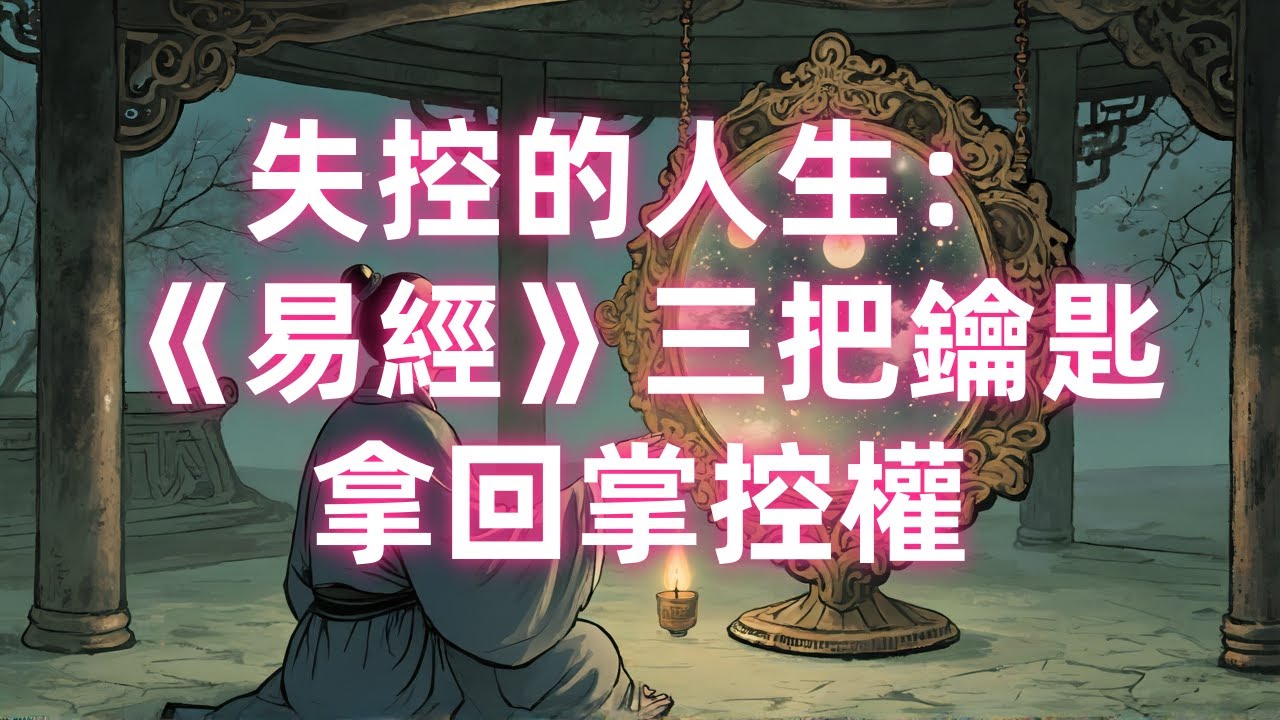 失控的人生：《易經》三把鑰匙，讓你開掛一生的逆襲心法。#易經智慧 #改寫命運 #人生程式 #認知覺醒 #人生開悟 #自我提升 #成功心法 #國學智慧 #認知陞級