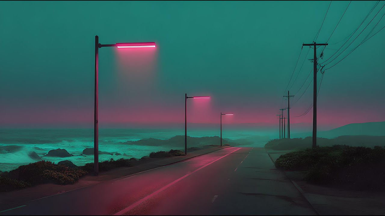 Chillwave Ocean Horizon — Synthwave Dream Mix 80s