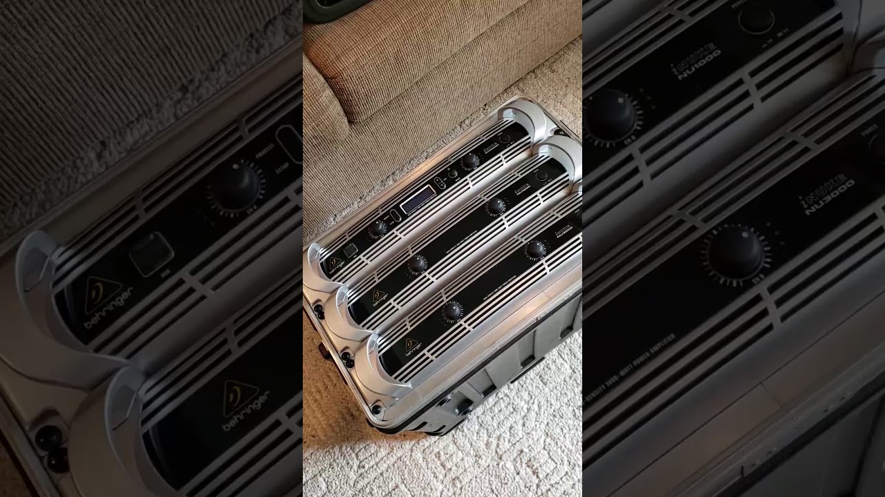 PA Gear  - Rack Mounted Power Amps & Speakers - $850