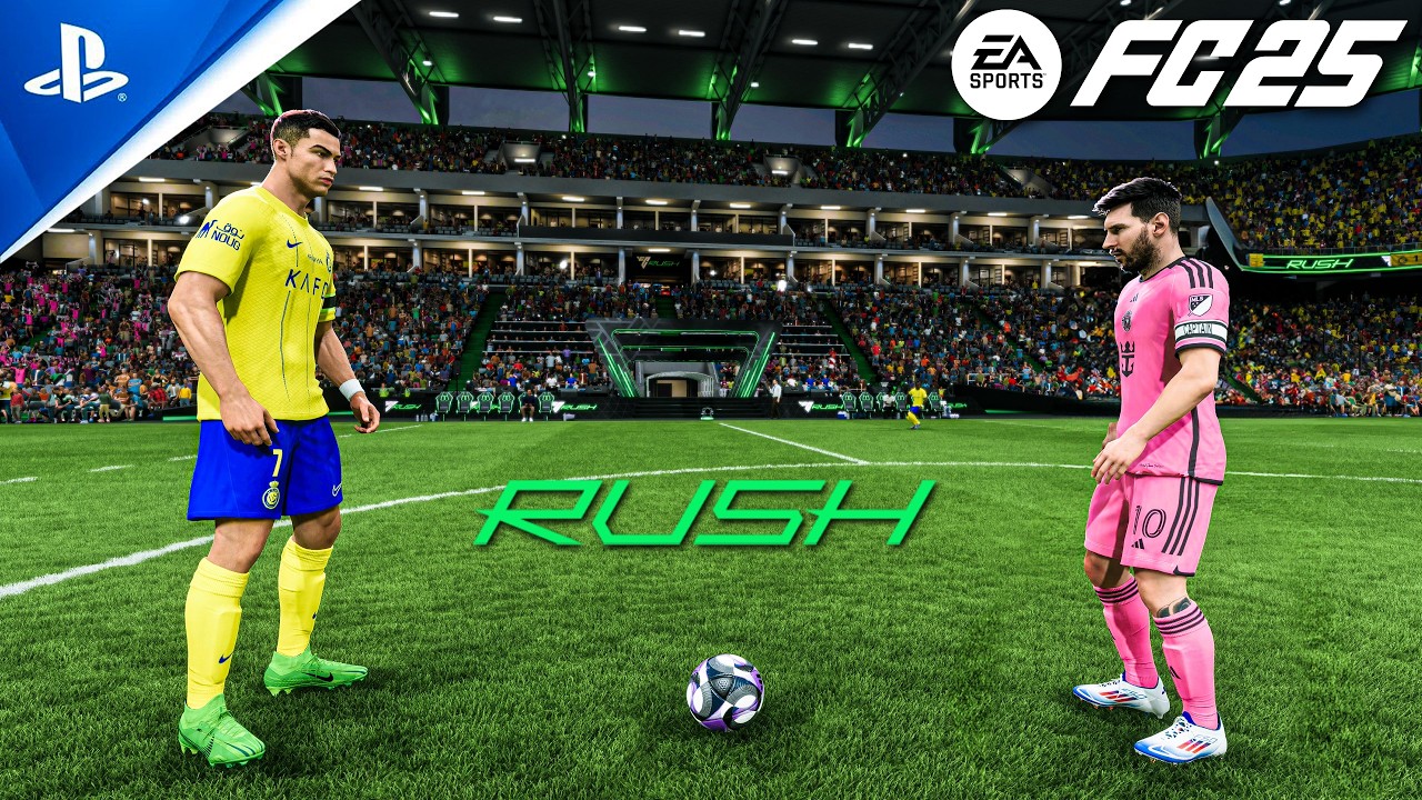 FC 25 RUSH | Ronaldo vs Messi | 4K