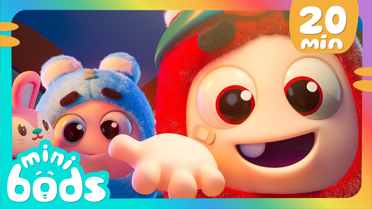 Urto nella notte 🌙 | Cartoni Animati 📺 | Video divertenti | MINIBODS | Oddbods Italia
