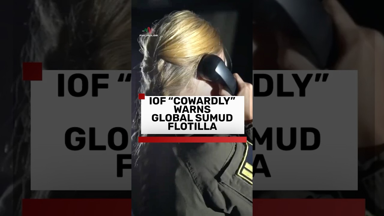 IOF предупреждает о &laquo;трусливости&raquo; глобальной флотилии сумуд