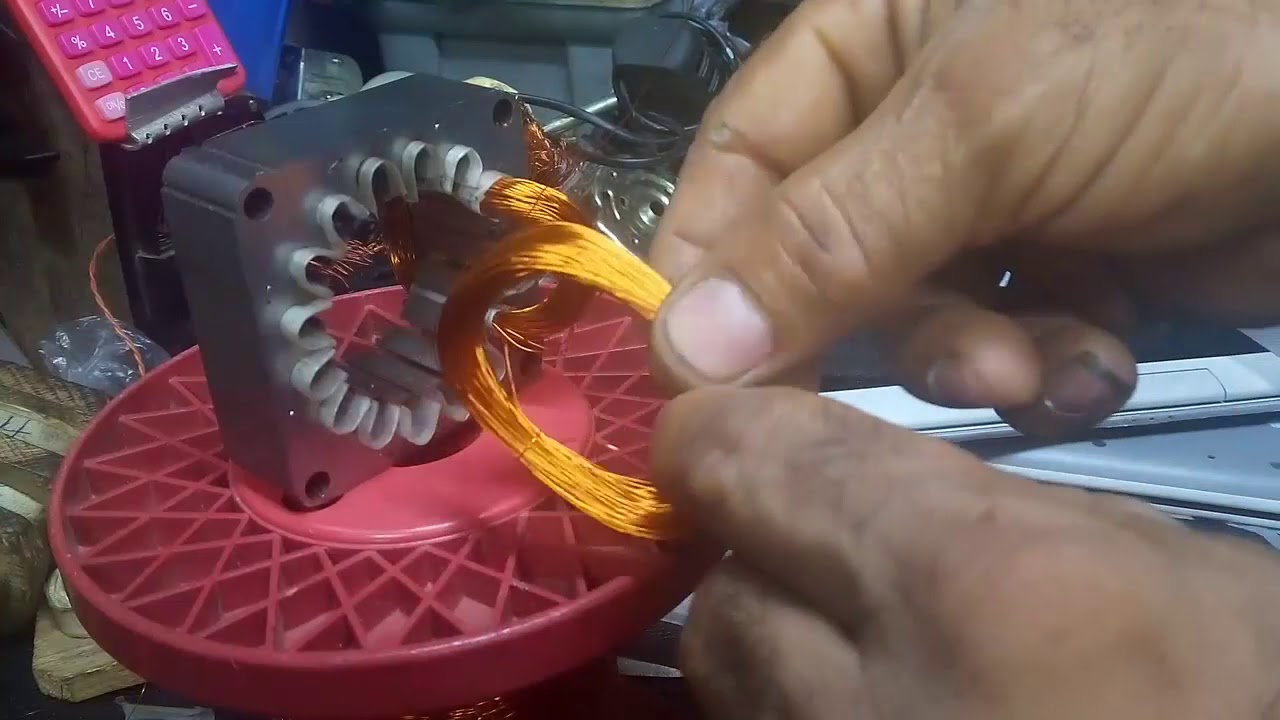 Rebobinado un ventilador (Abanico)parte 2